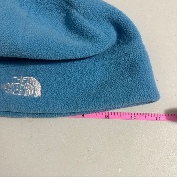 The North Face Youth Flash Fleece Beanie - hat- Diamond Blue- One Size - Picture 6 of 6
